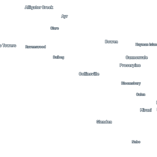 Mackay 256km Radar And Rainfall Map
