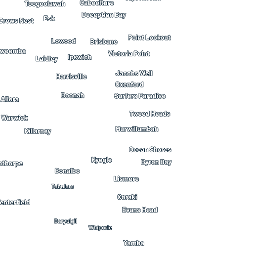 Brisbane 256km Radar And Rainfall Map