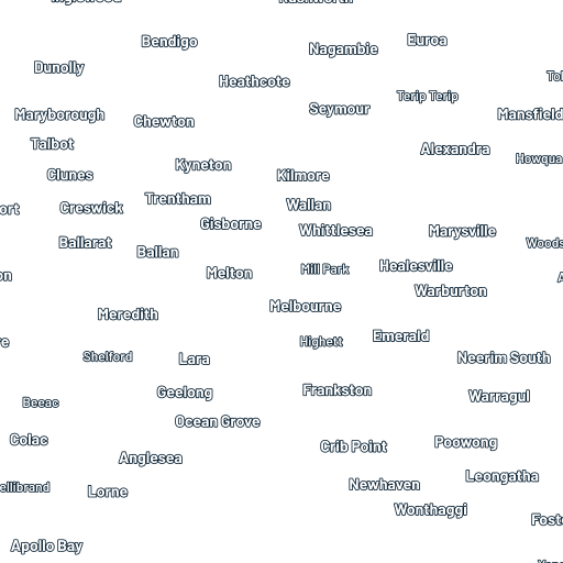 Melbourne 256km Radar And Rainfall Map
